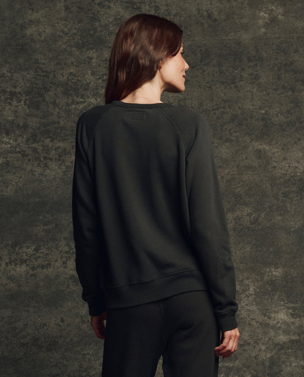 The Fleece Rookie Sweatshirt. Solid -- Almost Black