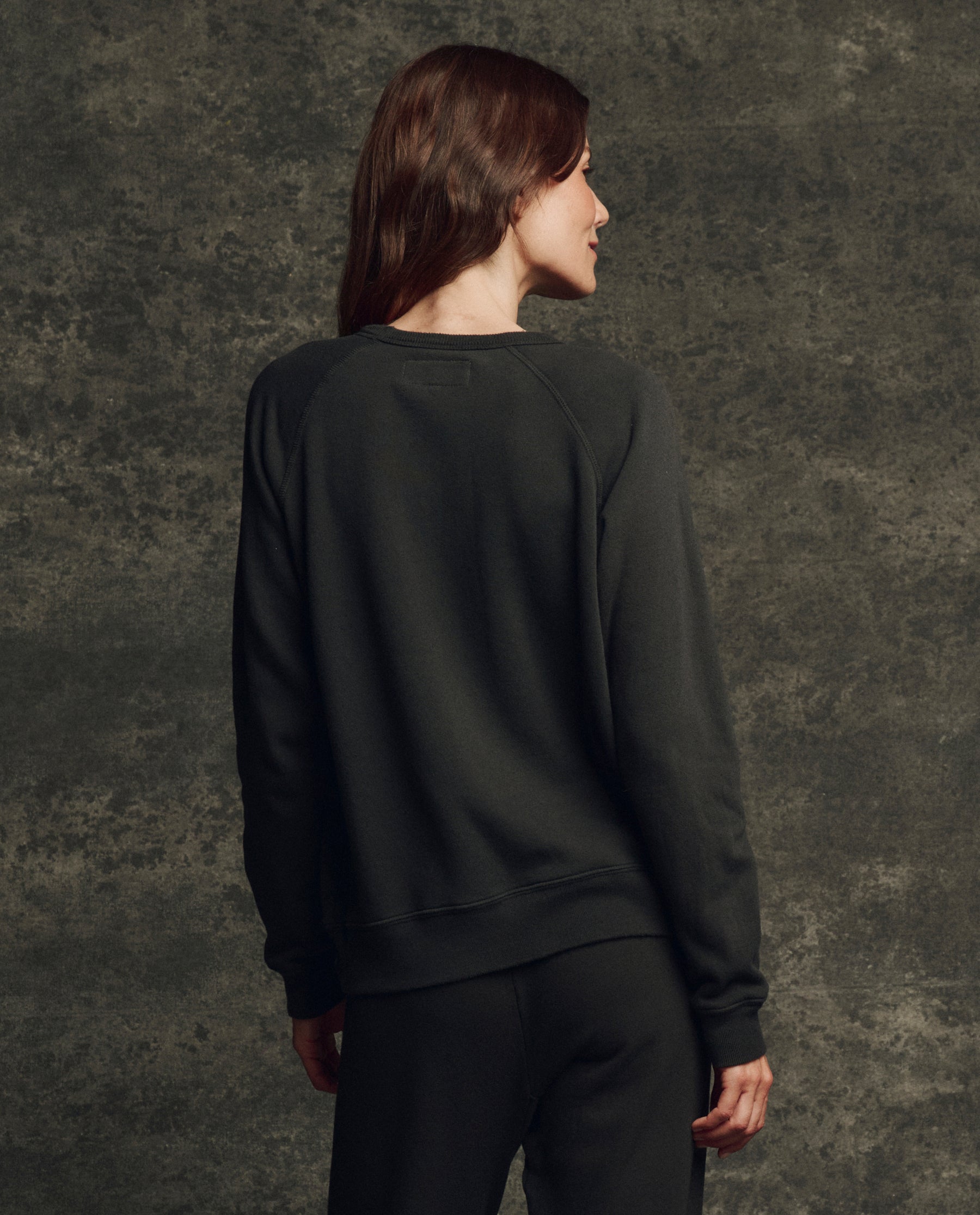The Fleece Rookie Sweatshirt. Solid -- Almost Black