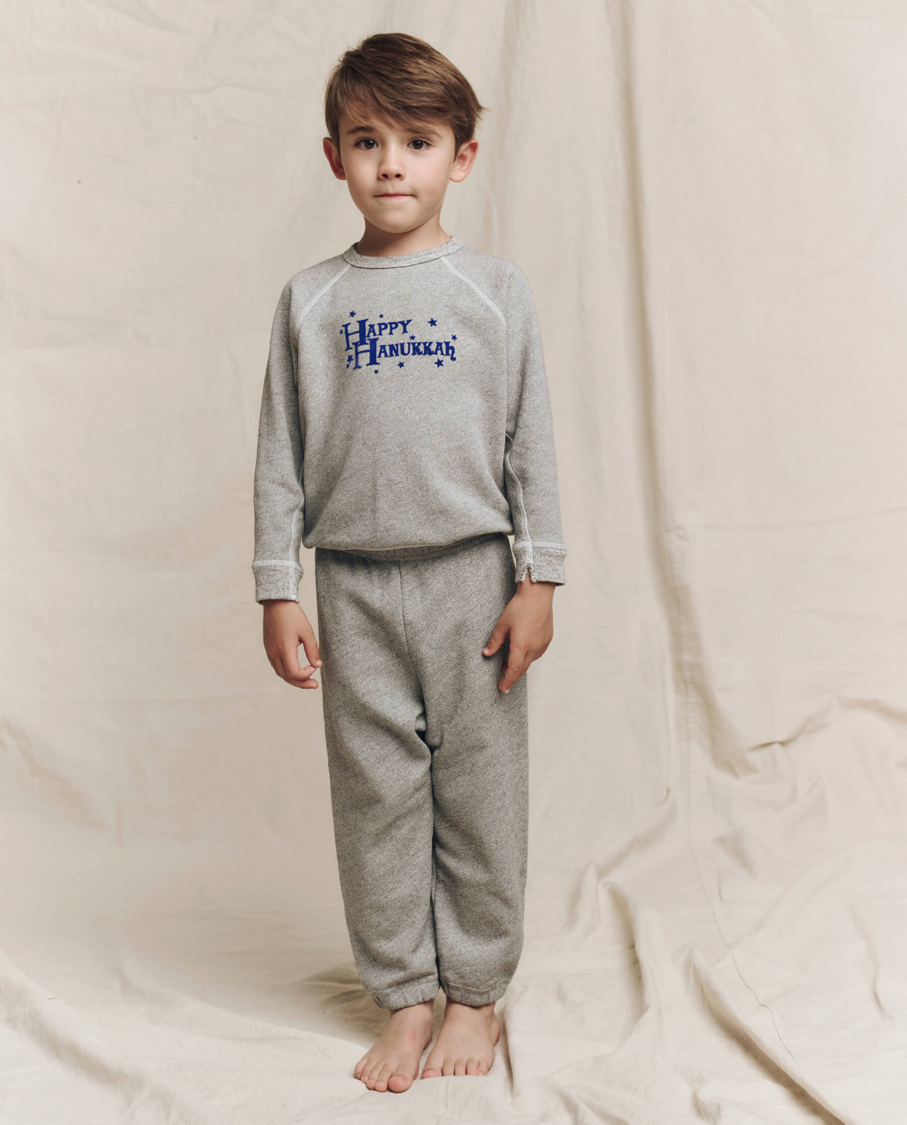 The Little Stadium Sweatpant. Solid -- Varsity Grey