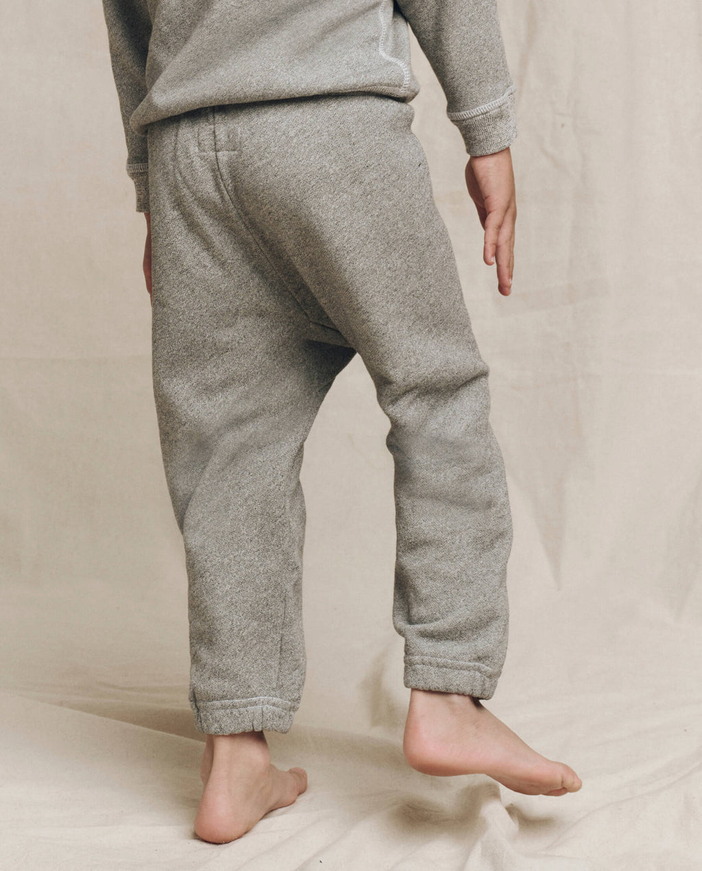 The Little Stadium Sweatpant. Solid -- Varsity Grey