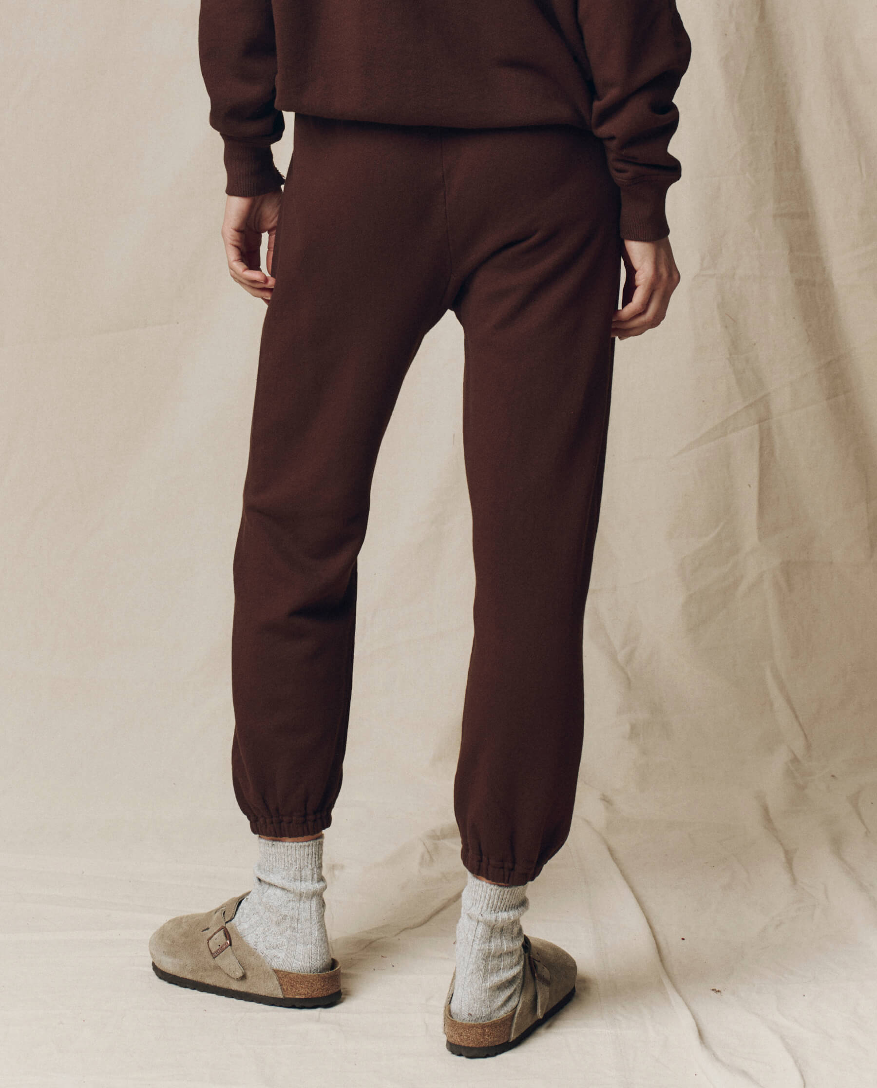 The Stadium Sweatpant. Solid -- Driftwood