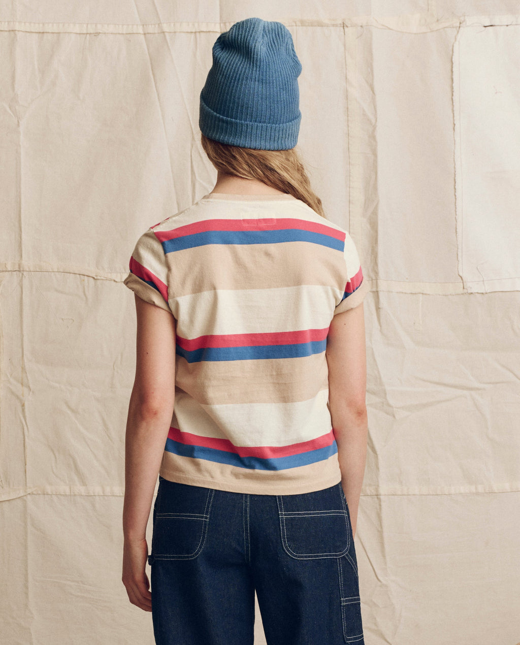 The Little Tee. Novelty -- Study Hall Stripe