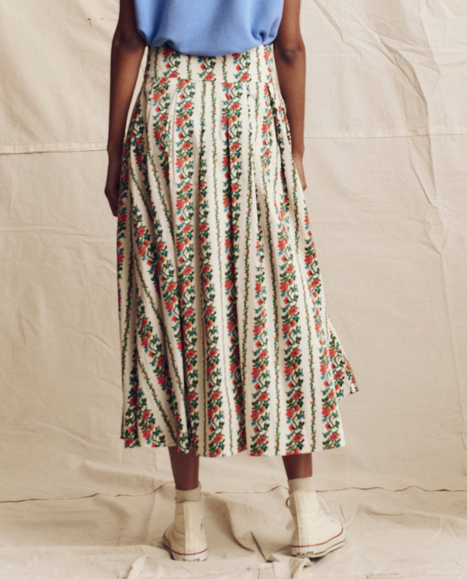 The Regency Skirt. -- Tapestry Floral