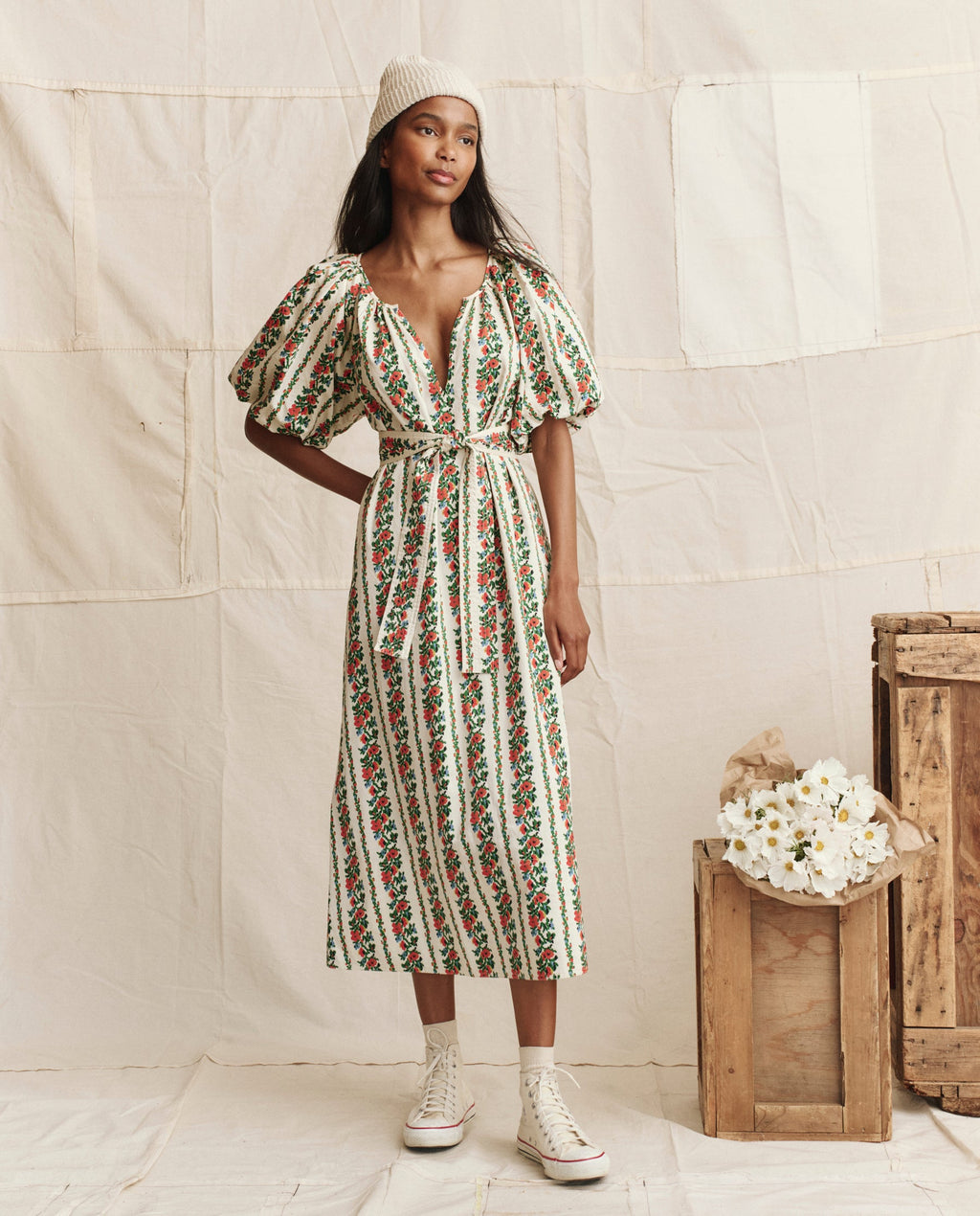 The Fairground Dress. -- Tapestry Floral
