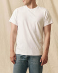 The Men's Pure Knits Slim Tee. -- True White