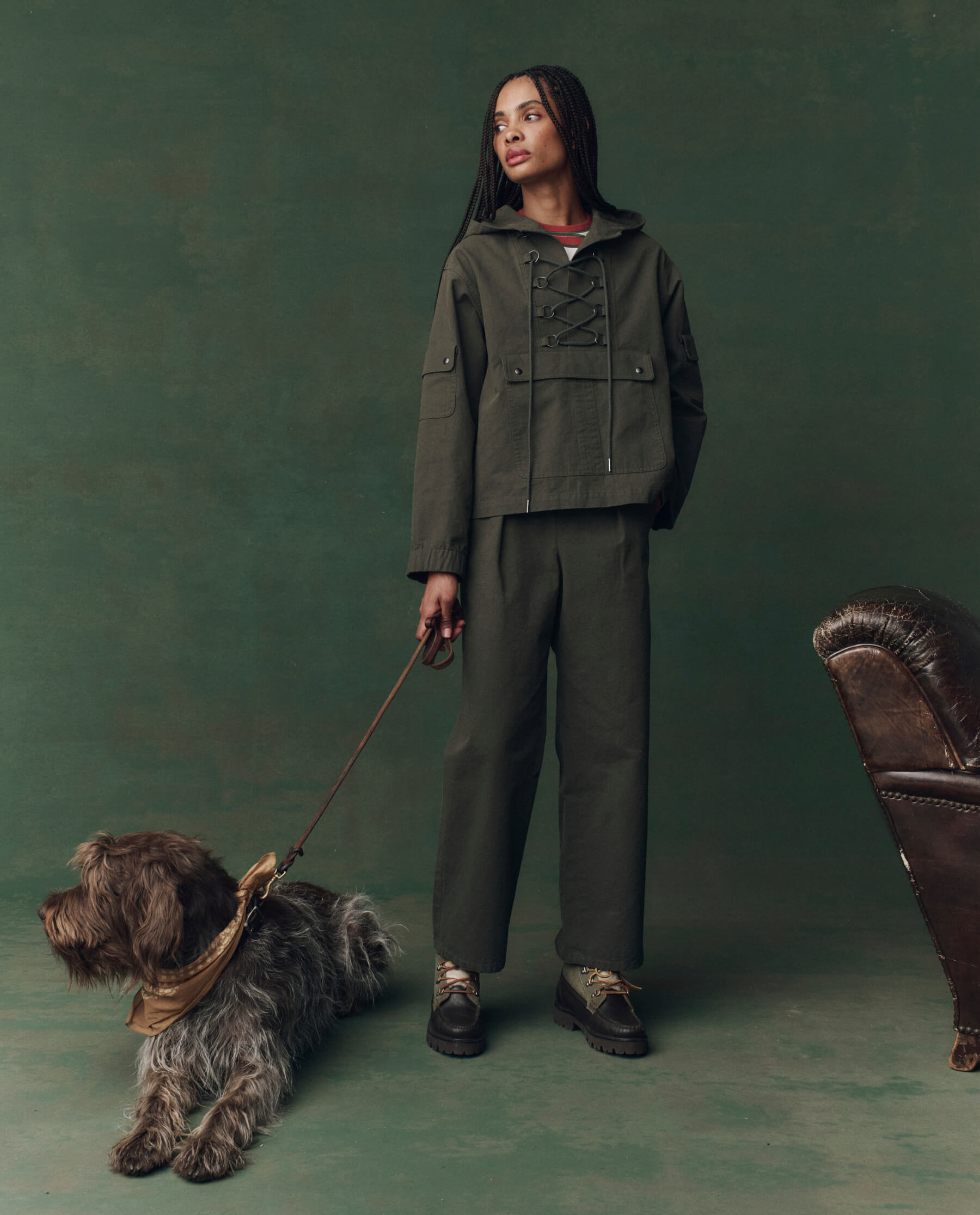 The Utility Pullover. -- Dusty Moss