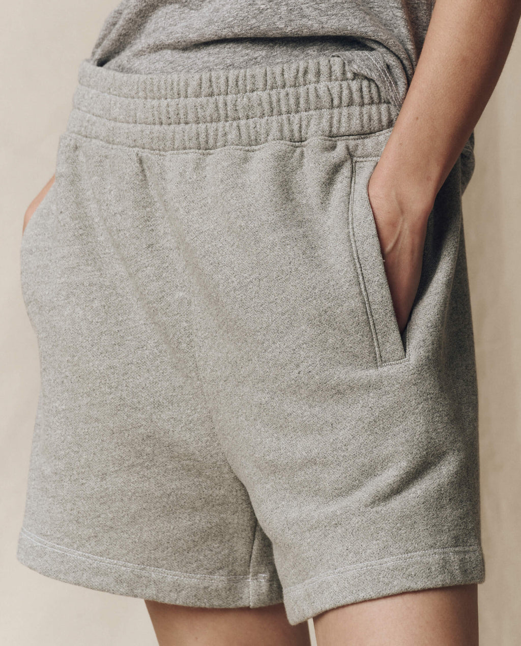 The Victory Short. Solid -- Varsity Grey