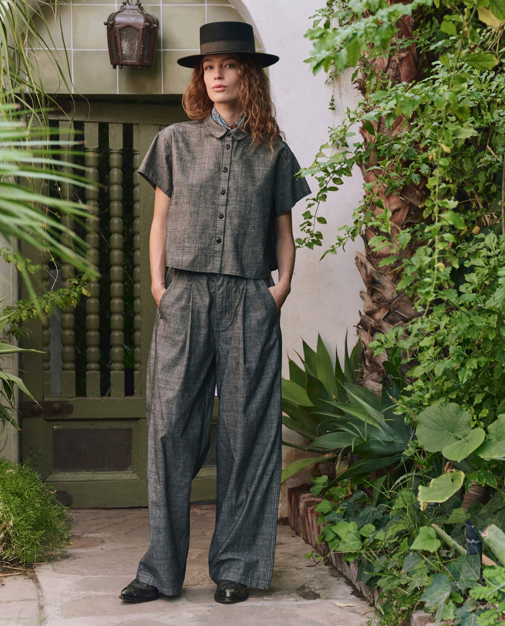 The Sawyer Pant. -- Smoke Wash