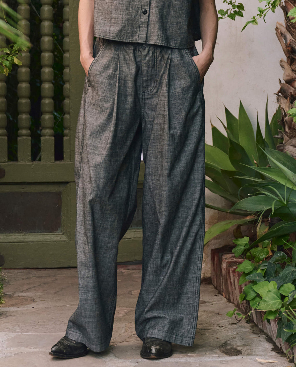 The Sawyer Pant. -- Smoke Wash