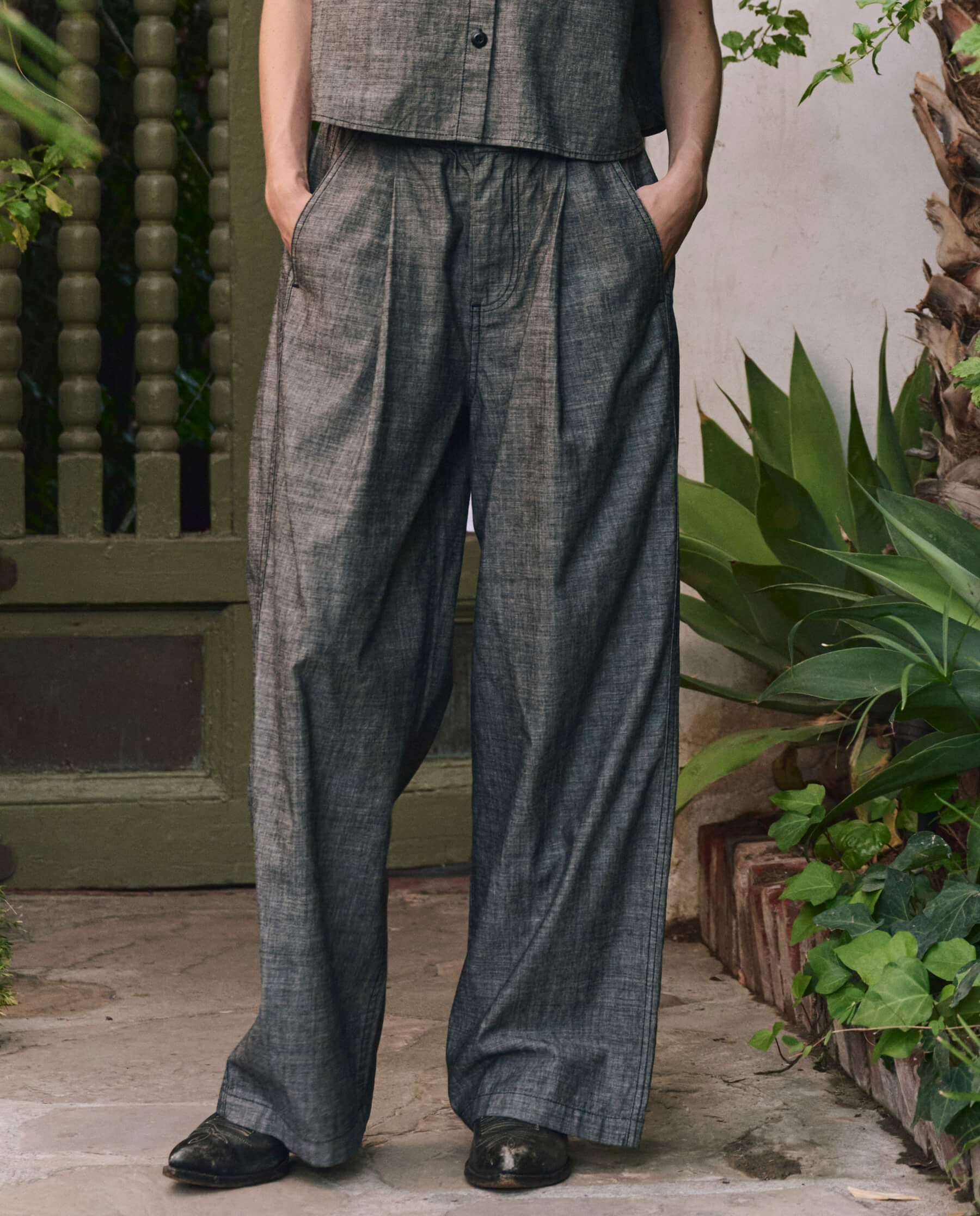 The Sawyer Pant. -- Smoke Wash