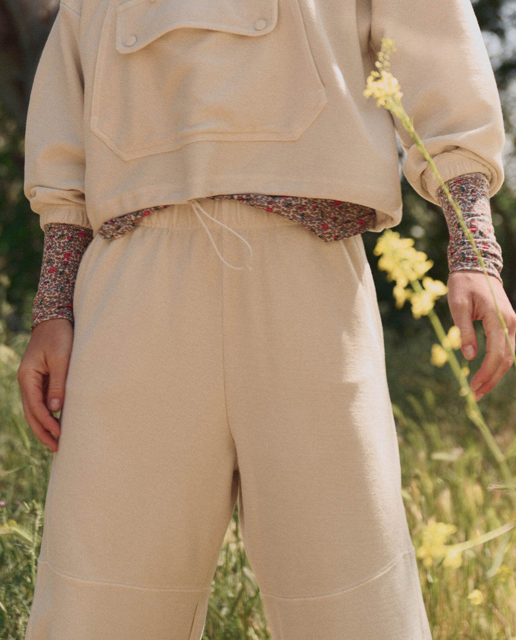 The Roam Sweatpant. -- Oatmilk