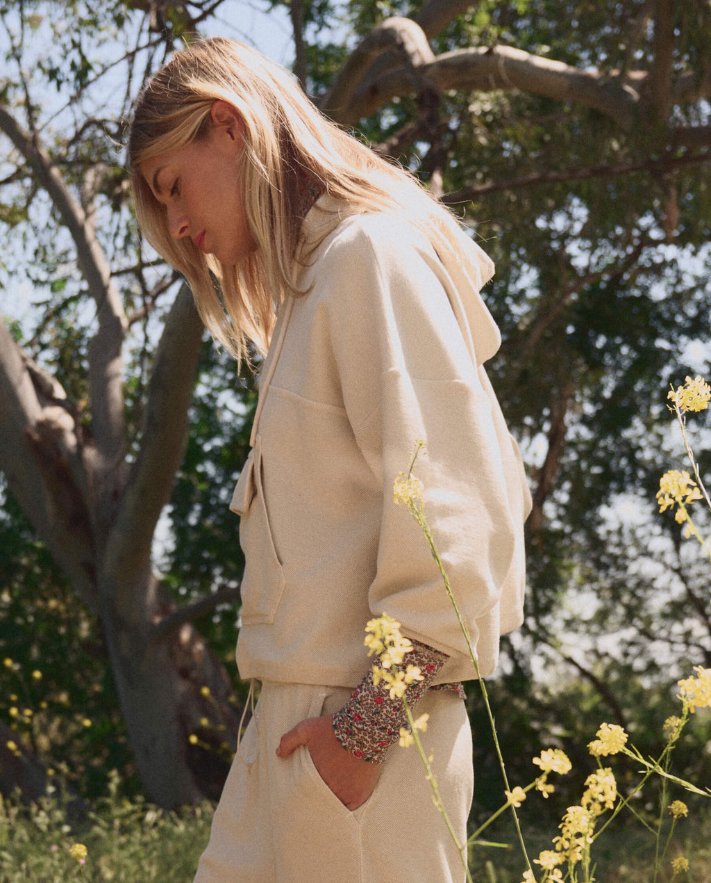 The Basecamp Pullover. -- Oatmilk