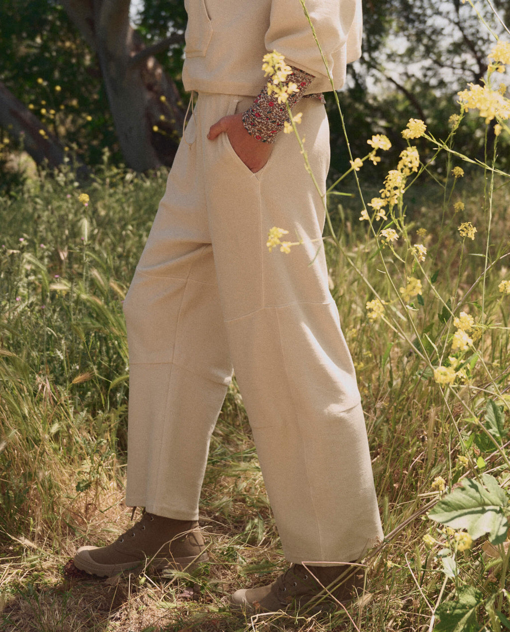 The Roam Sweatpant. -- Oatmilk