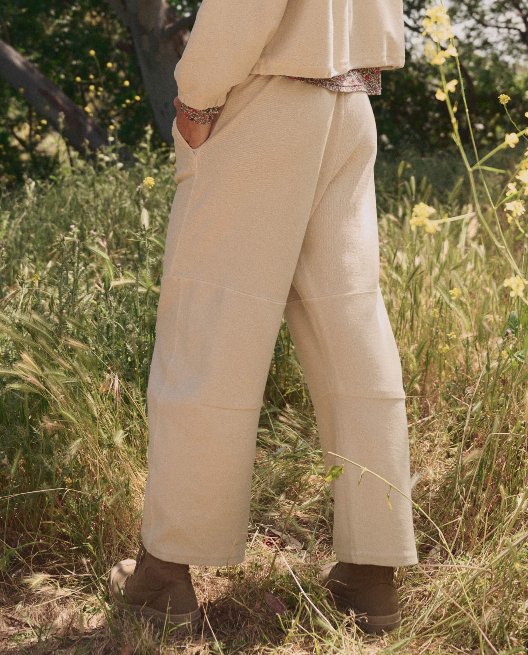 The Roam Sweatpant. -- Oatmilk