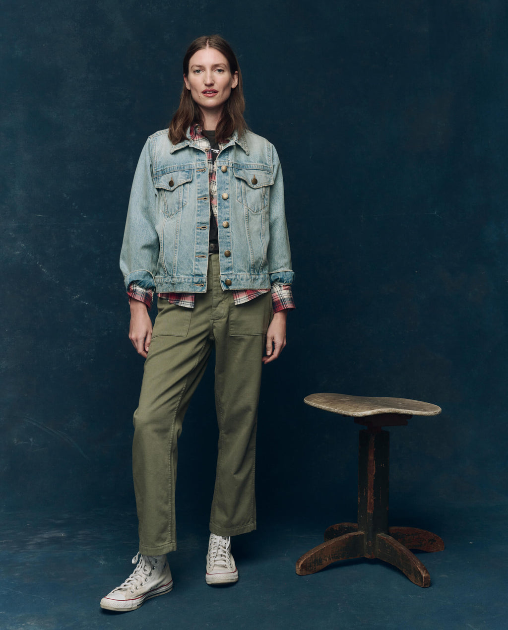 The Slouchy Jean Jacket. -- Great Plains Wash