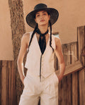 The Suit Vest. -- Natural Hemp