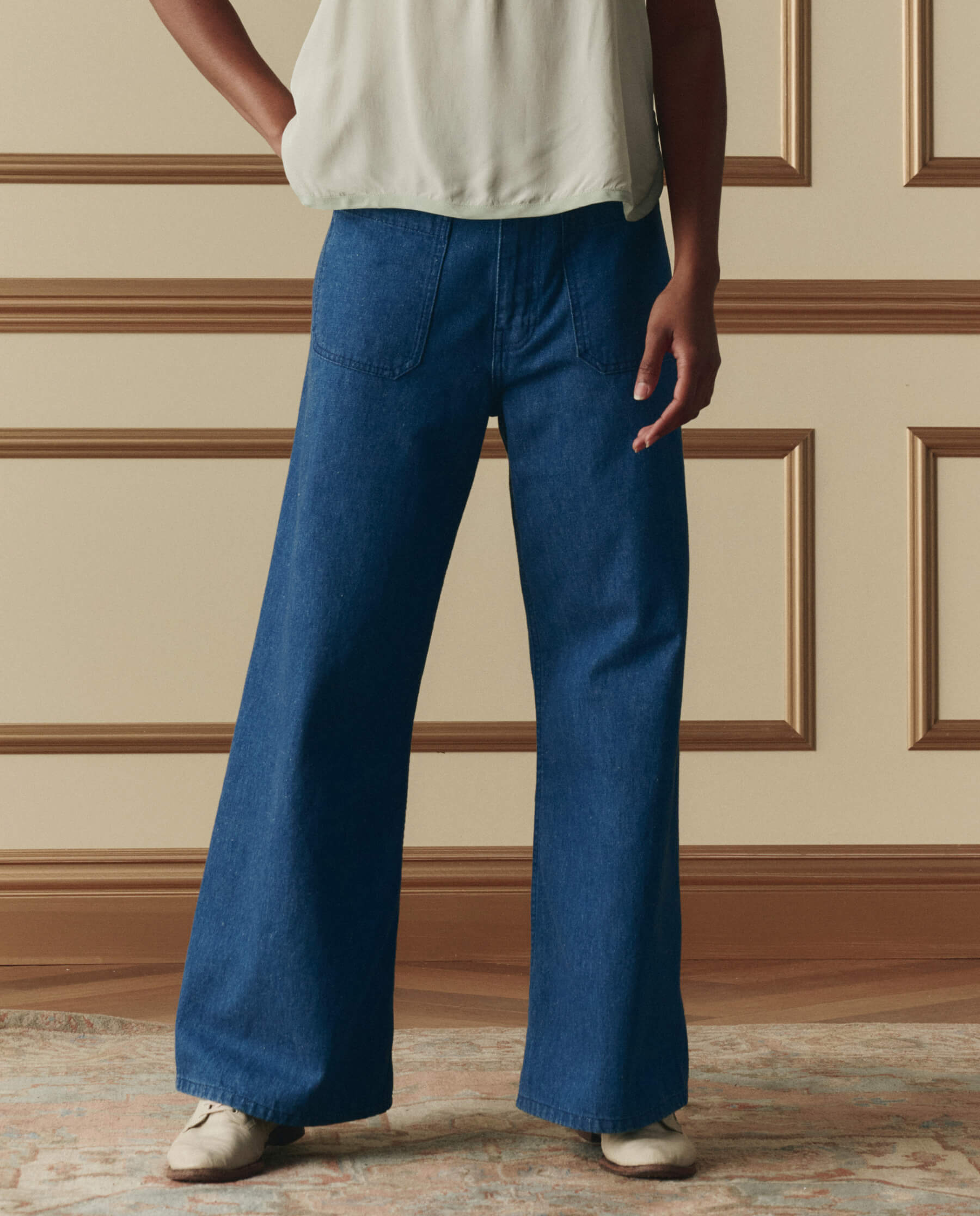 The Slouchy Sailor Jean. -- Harbor Wash