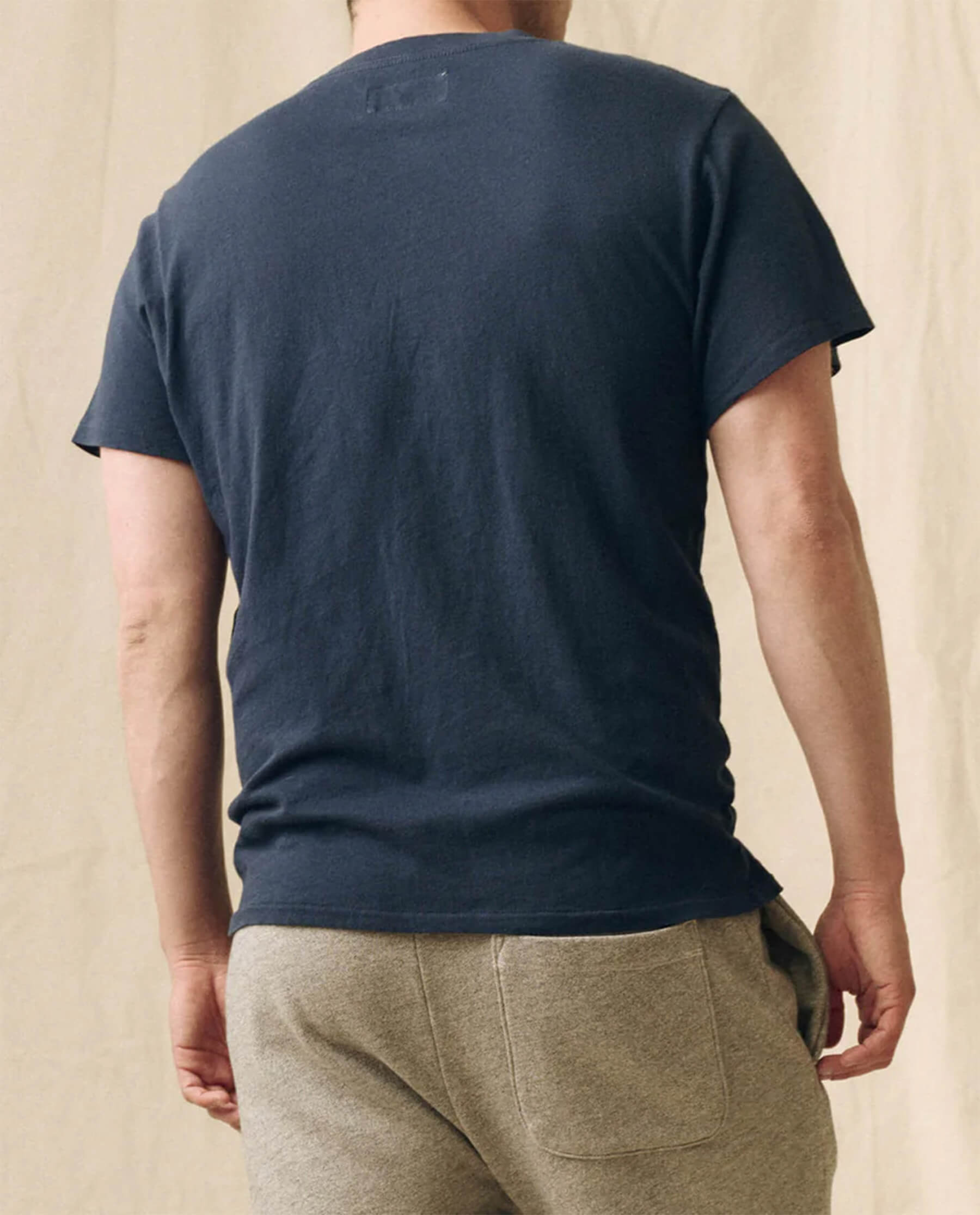 The Men's Boxy Crew. -- True Navy