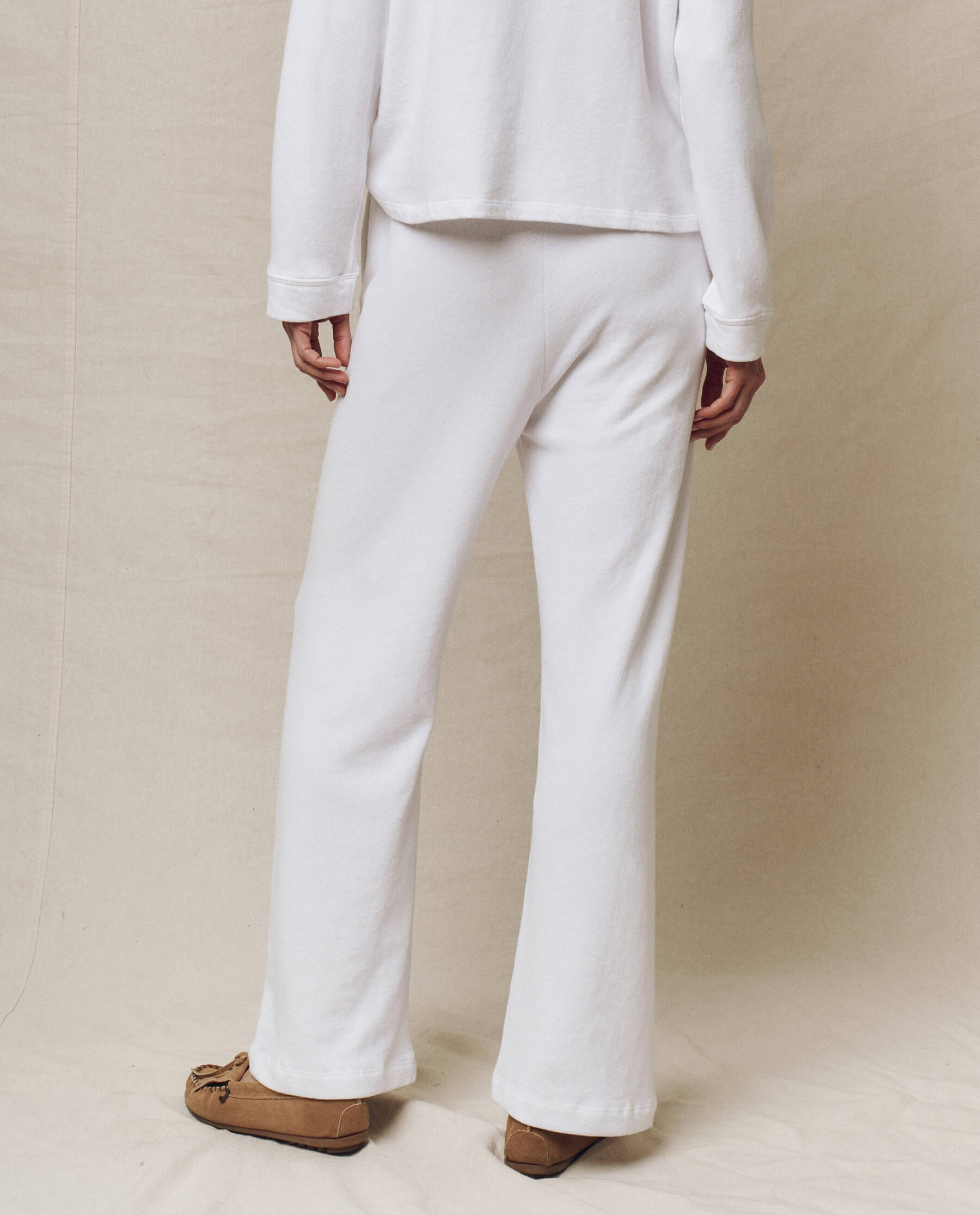 The Victory Sweatpant. -- True White