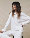 The Rugby Sweatshirt. -- True White