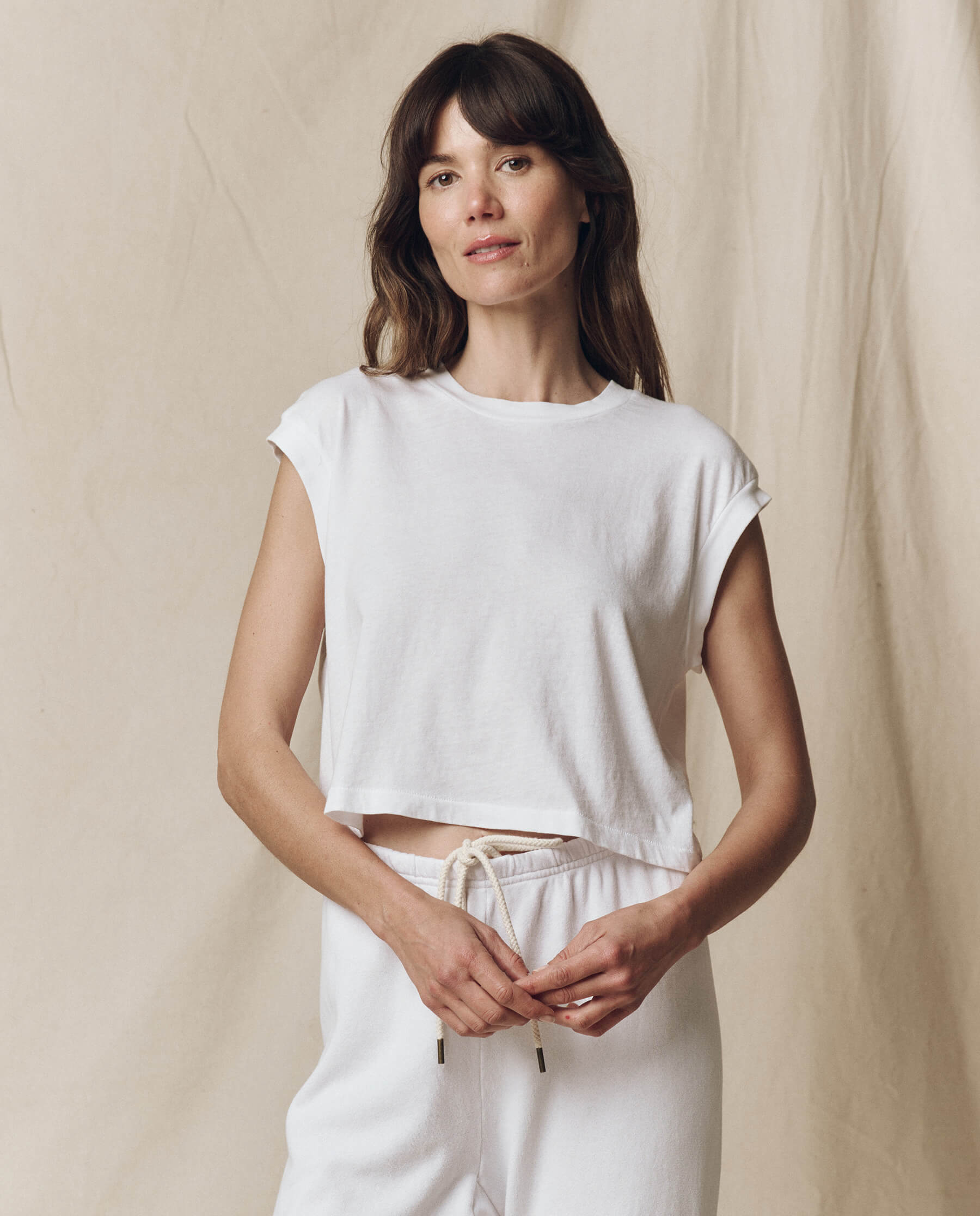 The Square Tee. -- True White