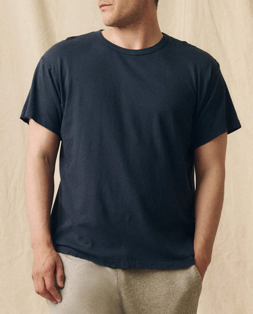 The Men's Slim Tee. -- True Navy