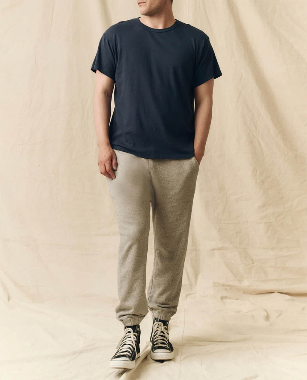 The Men's Slim Tee. -- True Navy