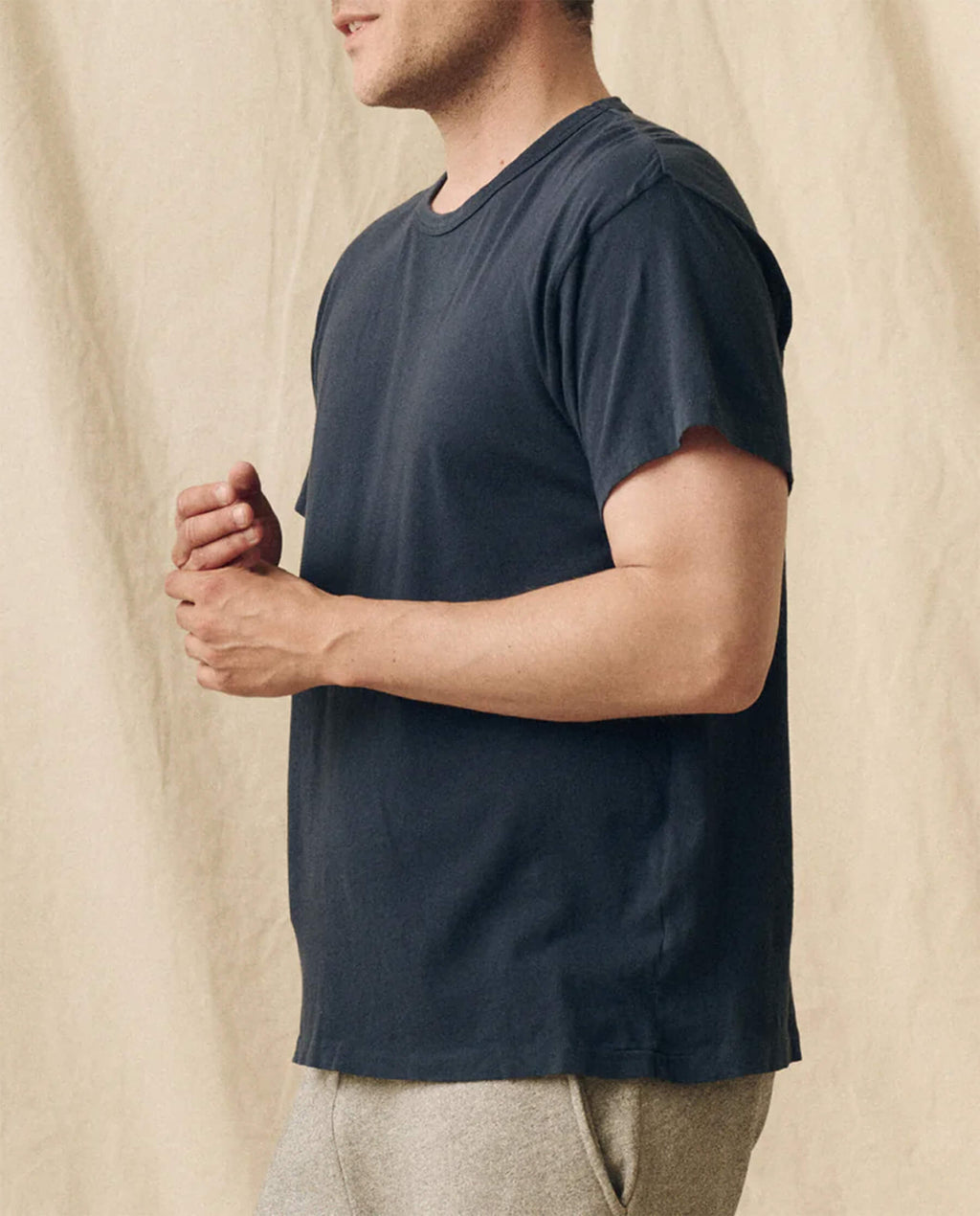 The Men's Slim Tee. -- True Navy