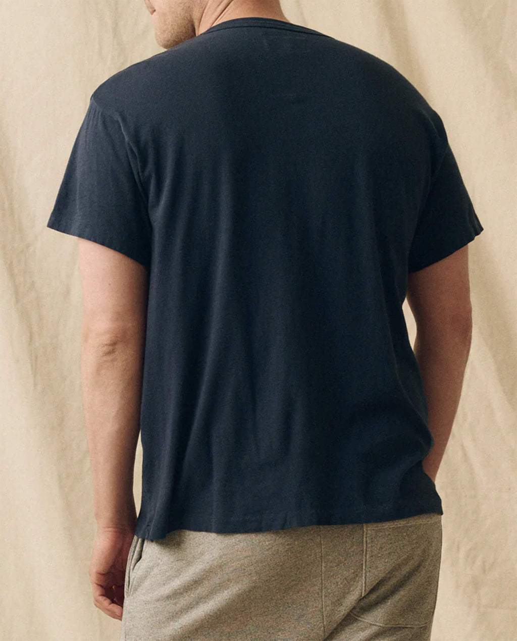 The Men's Slim Tee. -- True Navy