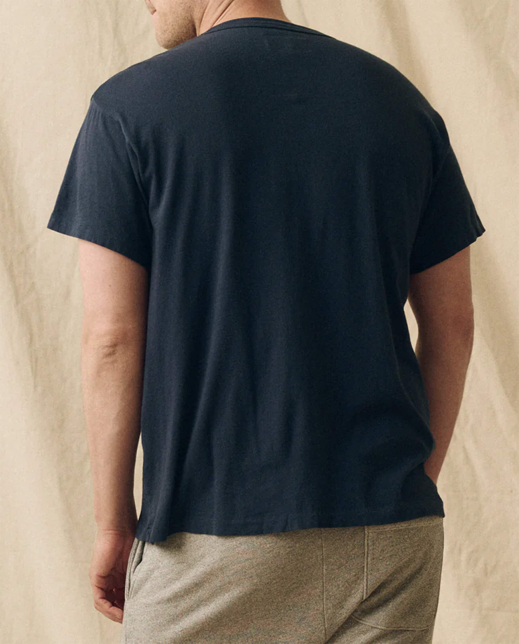 The Men's Slim Tee. -- True Navy