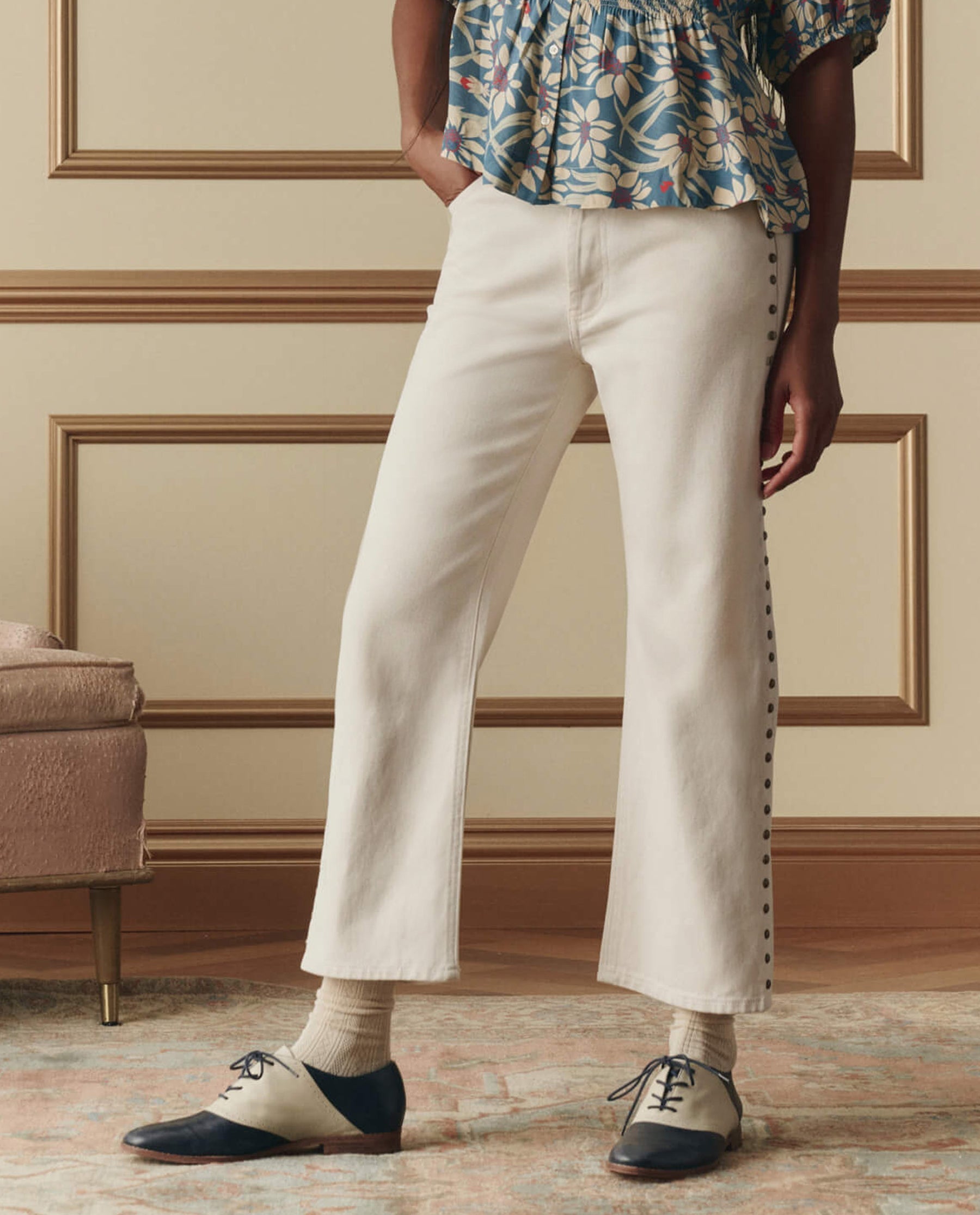 The Studded Wayne Jean. -- Natural