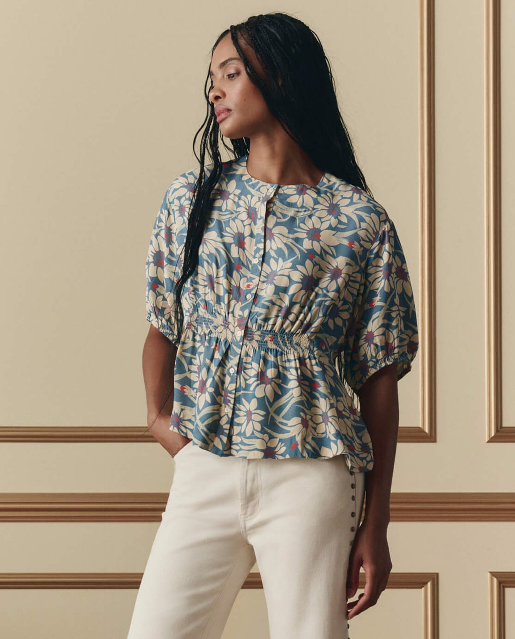The Hayflower Top. -- Blue Scattered Bloom
