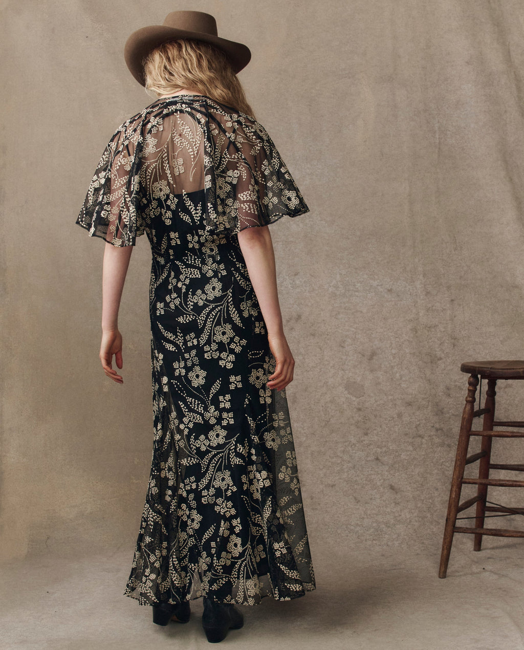 The Festal Dress. -- Brocade Floral