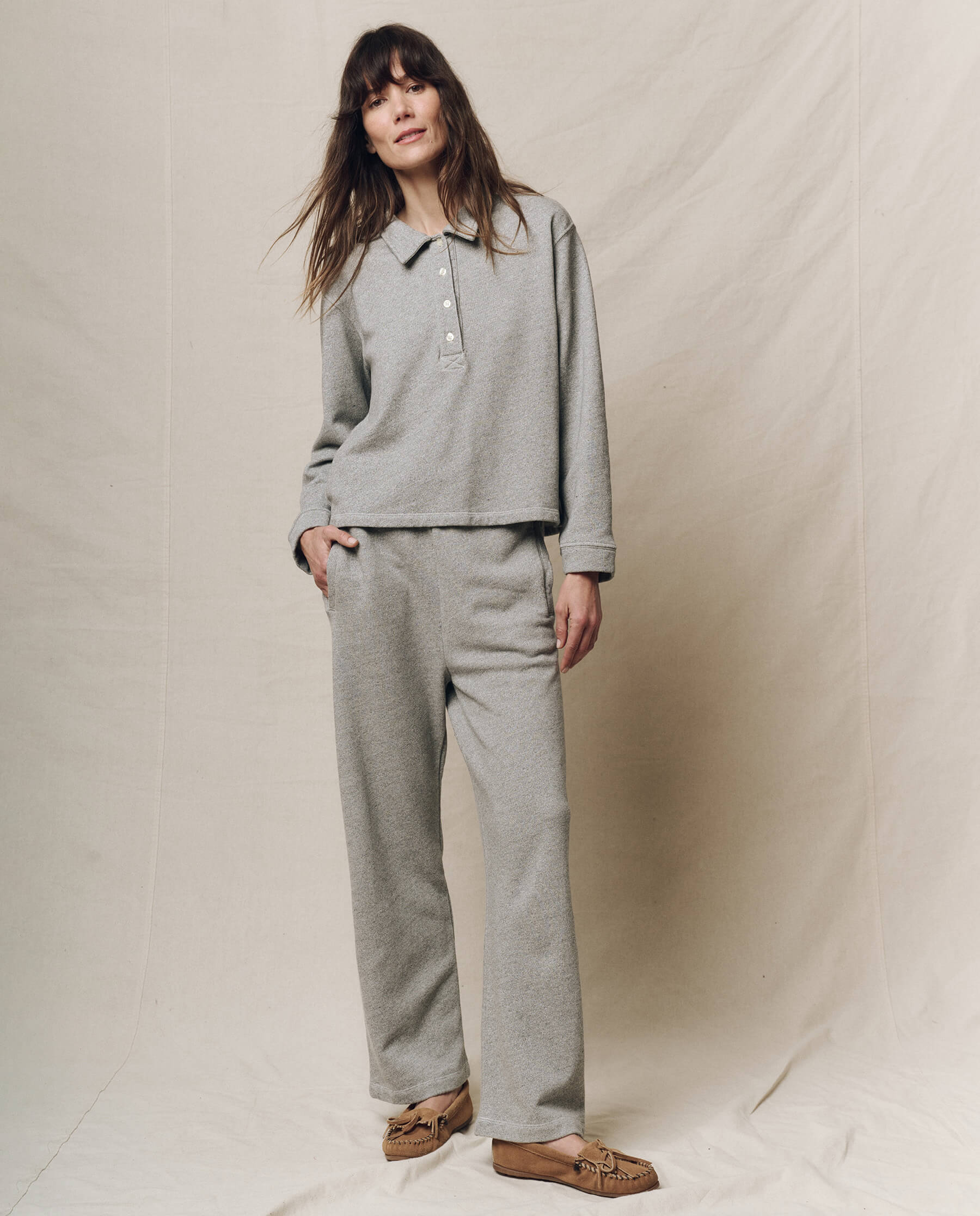 The Rugby Sweatshirt. -- Varsity Grey