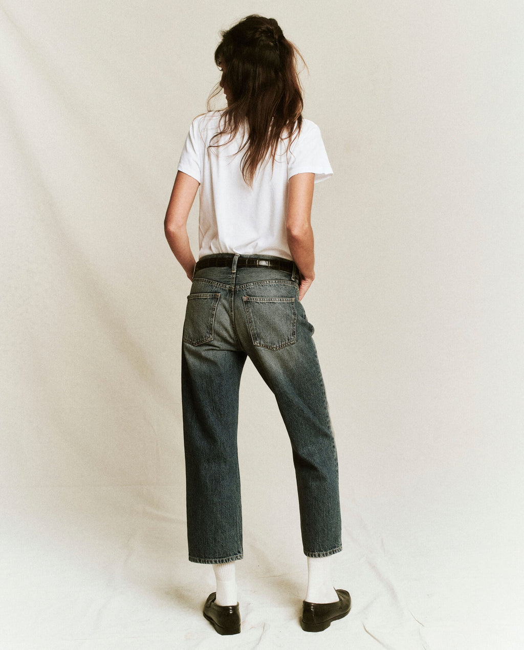 The Slim Tee. Solid -- True White