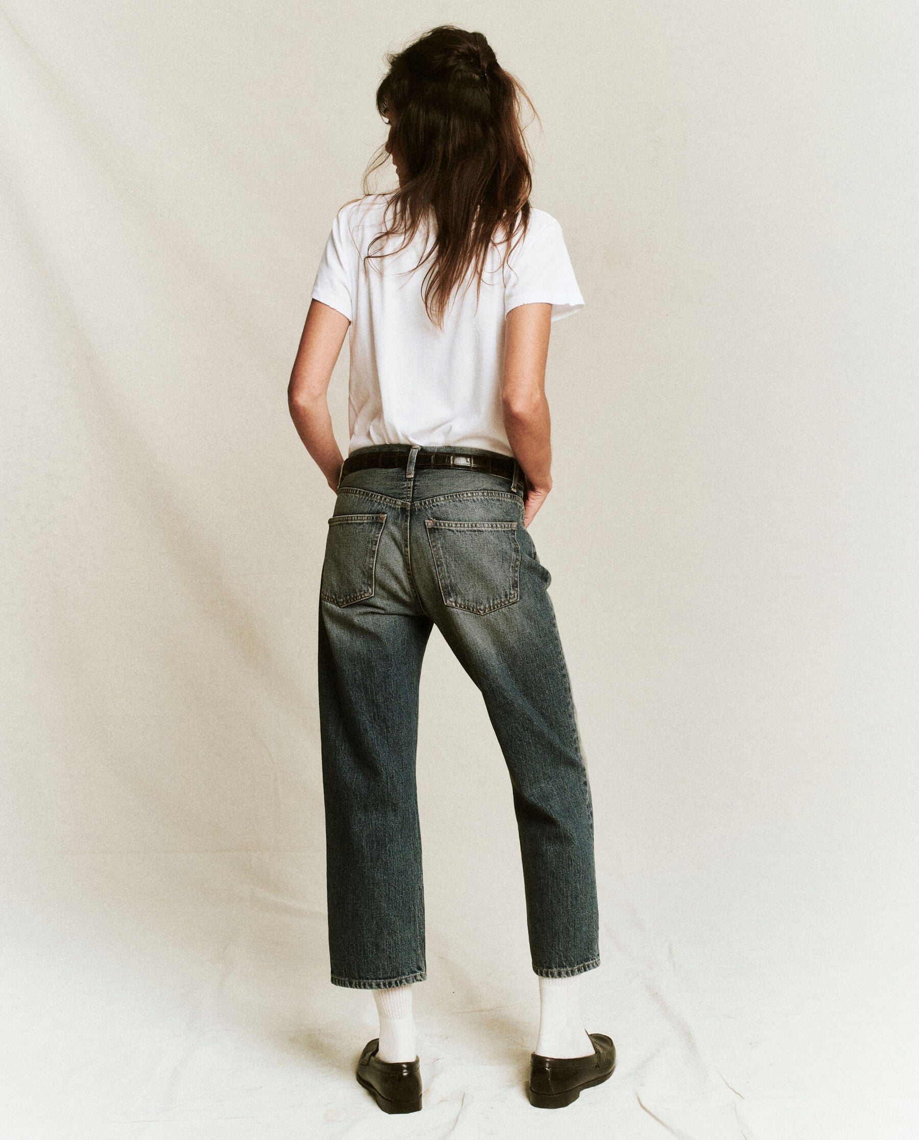 The Slim Tee. Solid -- True White
