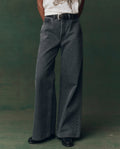 The Slouch Wide Leg Jean. -- Graphite Wash