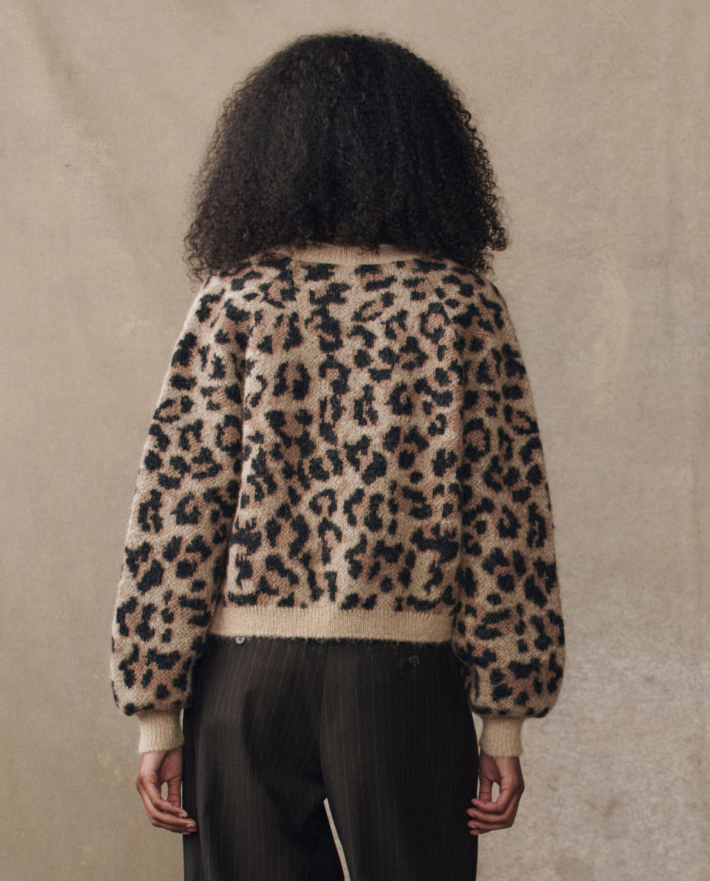 The Windsor Cardigan. -- Leopard