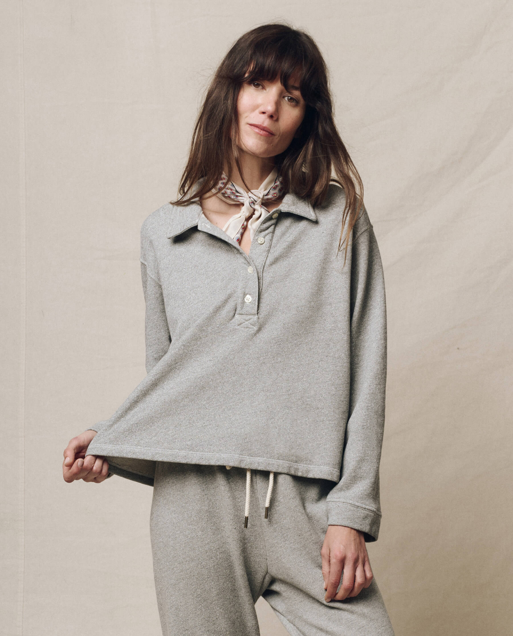 The Rugby Sweatshirt. -- Varsity Grey