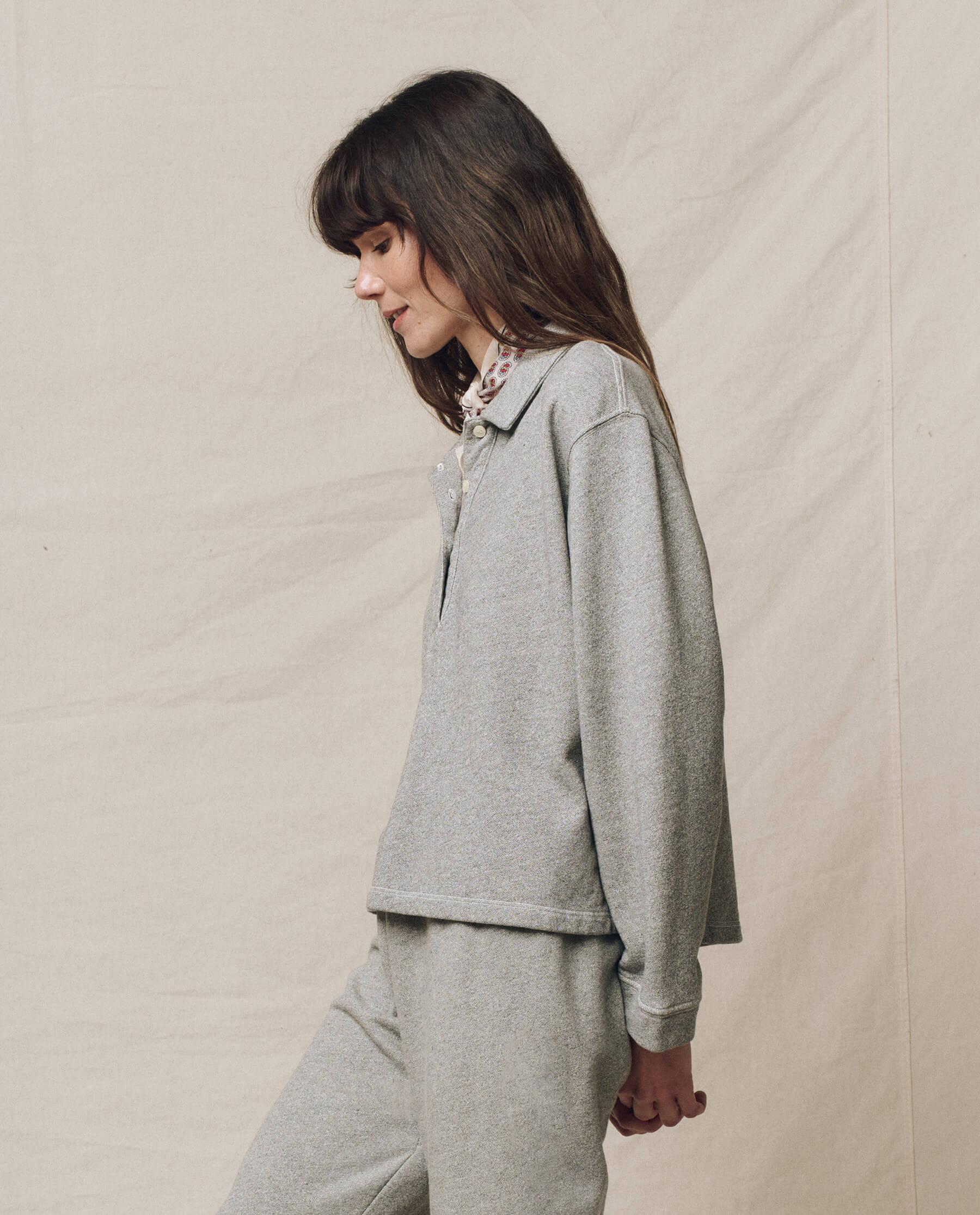 The Rugby Sweatshirt. -- Varsity Grey