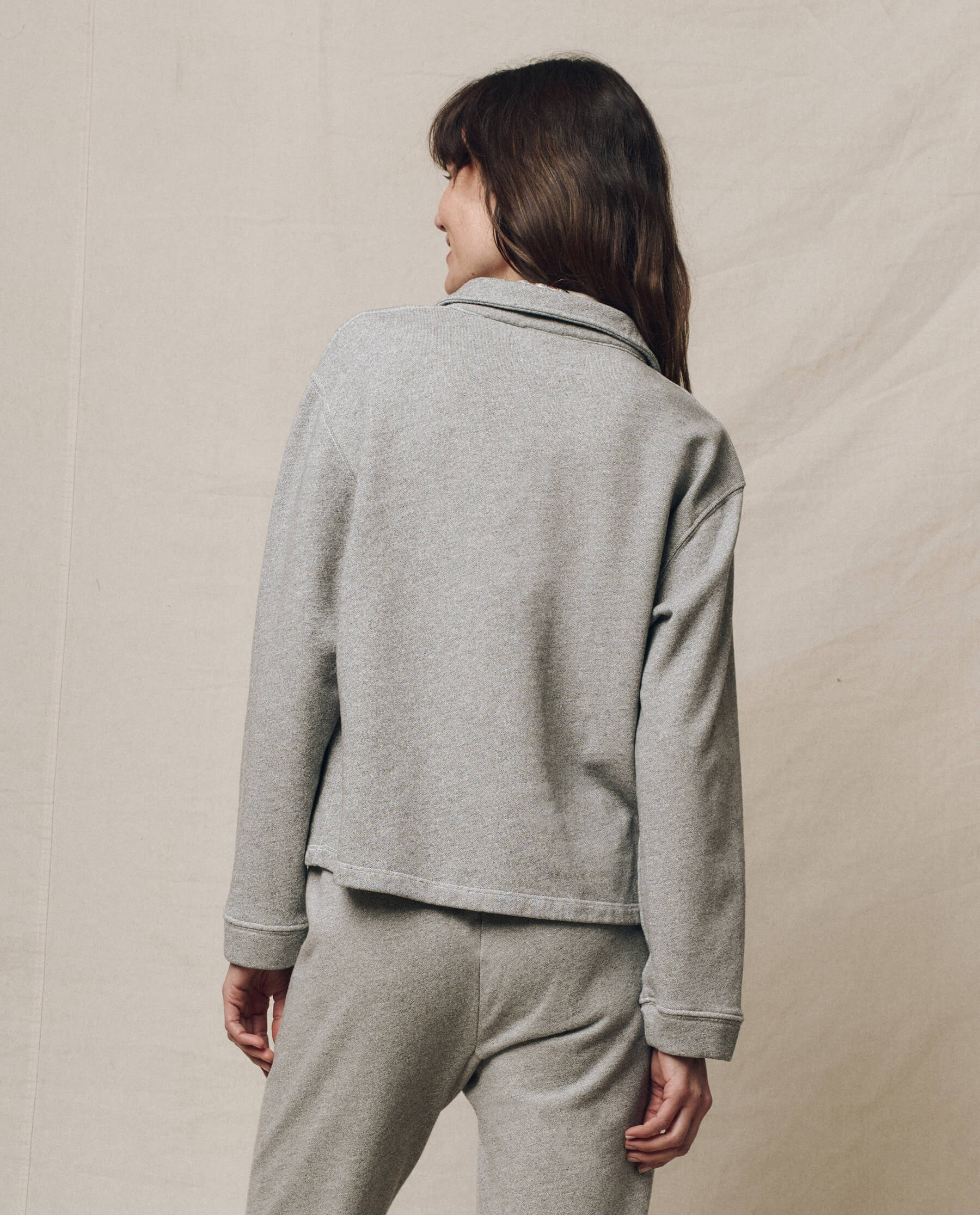 The Rugby Sweatshirt. -- Varsity Grey