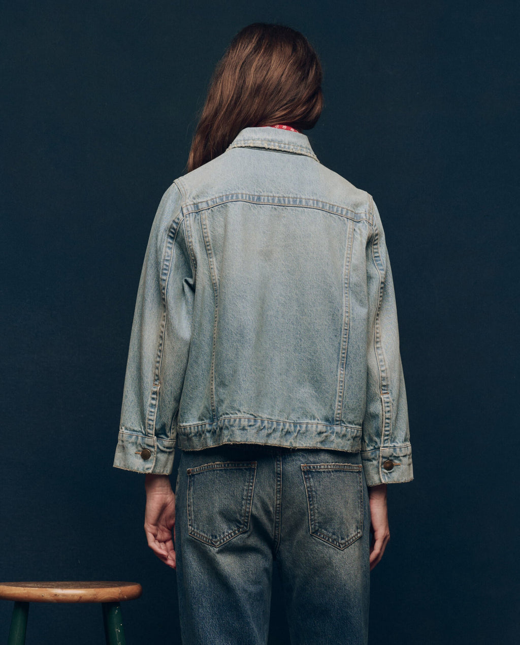 The Slouchy Jean Jacket. -- Great Plains Wash