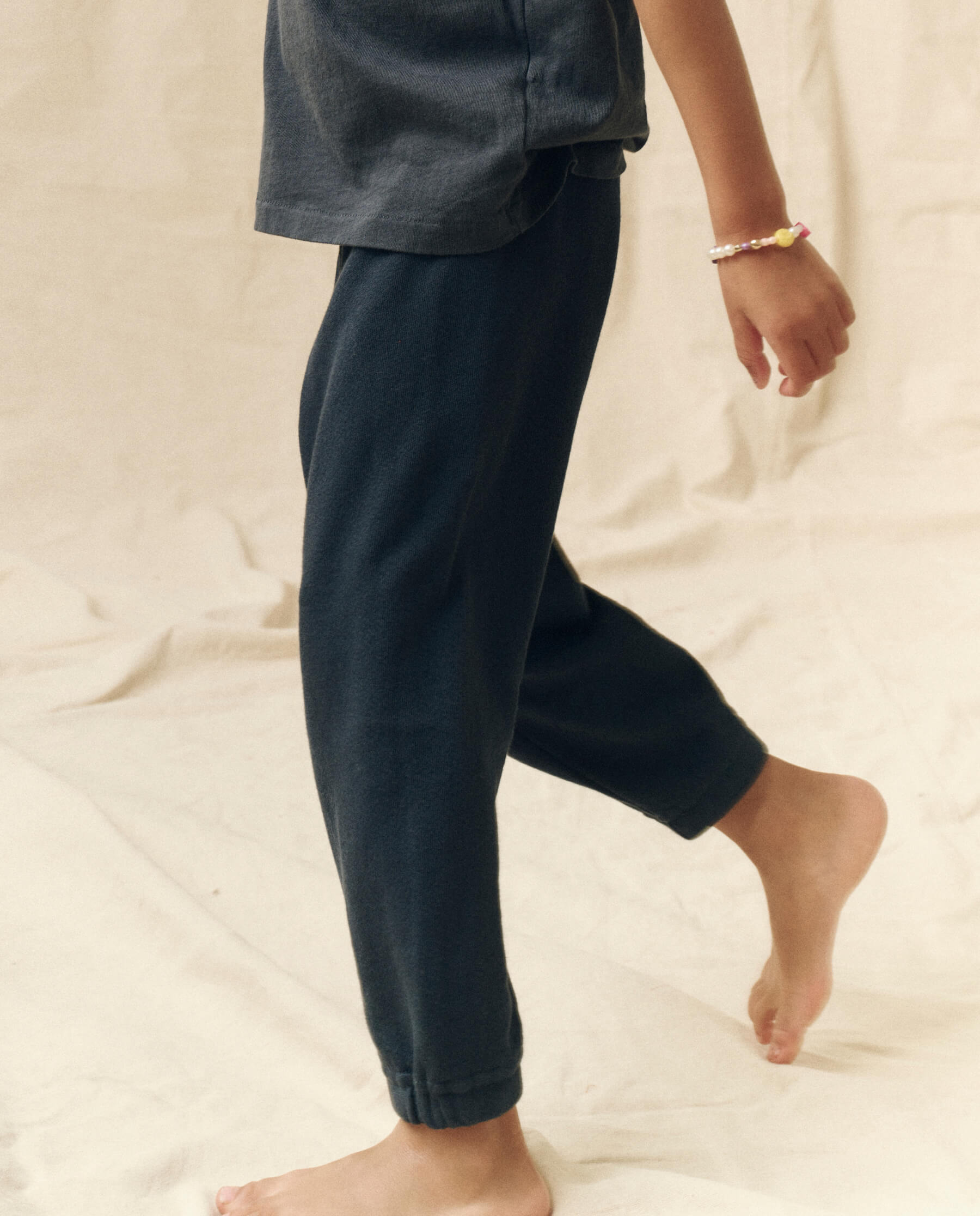 The Little Stadium Sweatpant. Solid -- True Navy