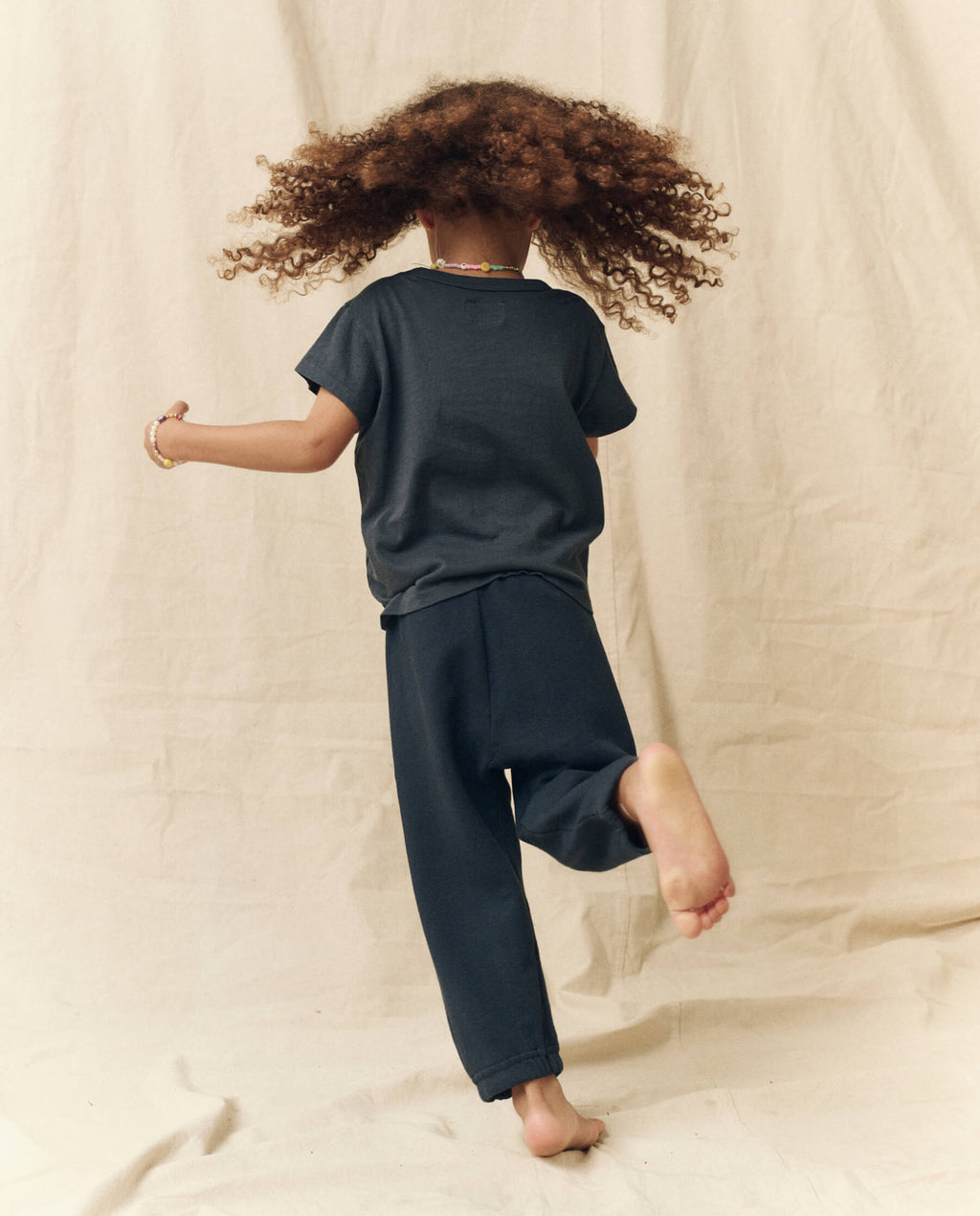 The Little Stadium Sweatpant. Solid -- True Navy