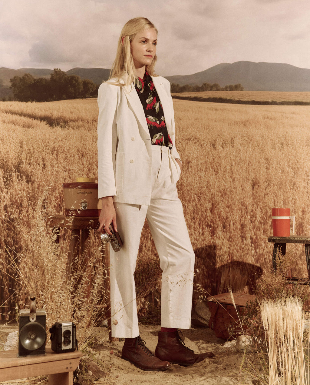 The Maker Trouser. -- White