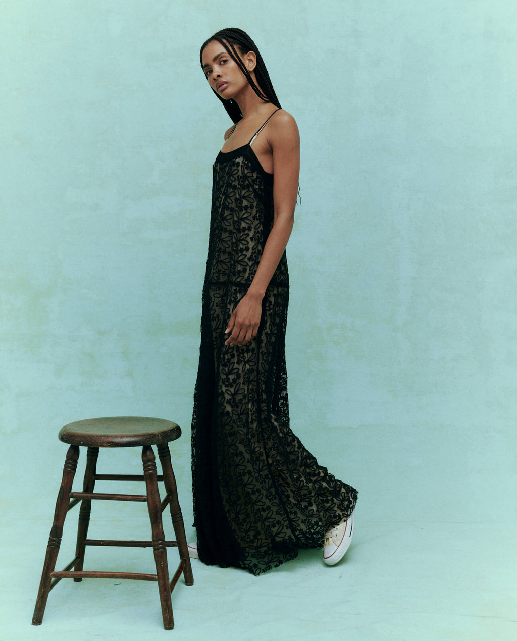 The Grace Dress. -- Black
