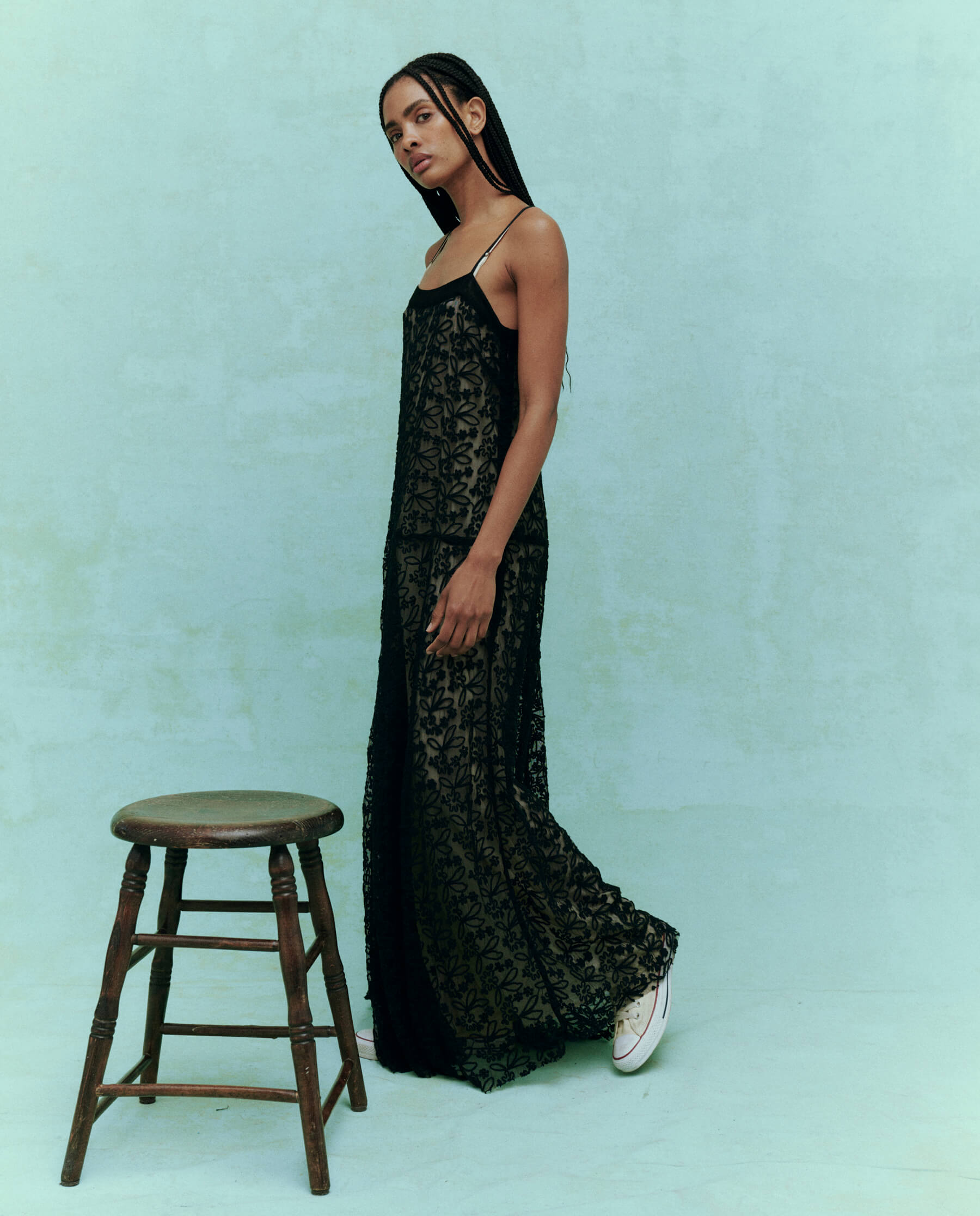 The Grace Dress. -- Black