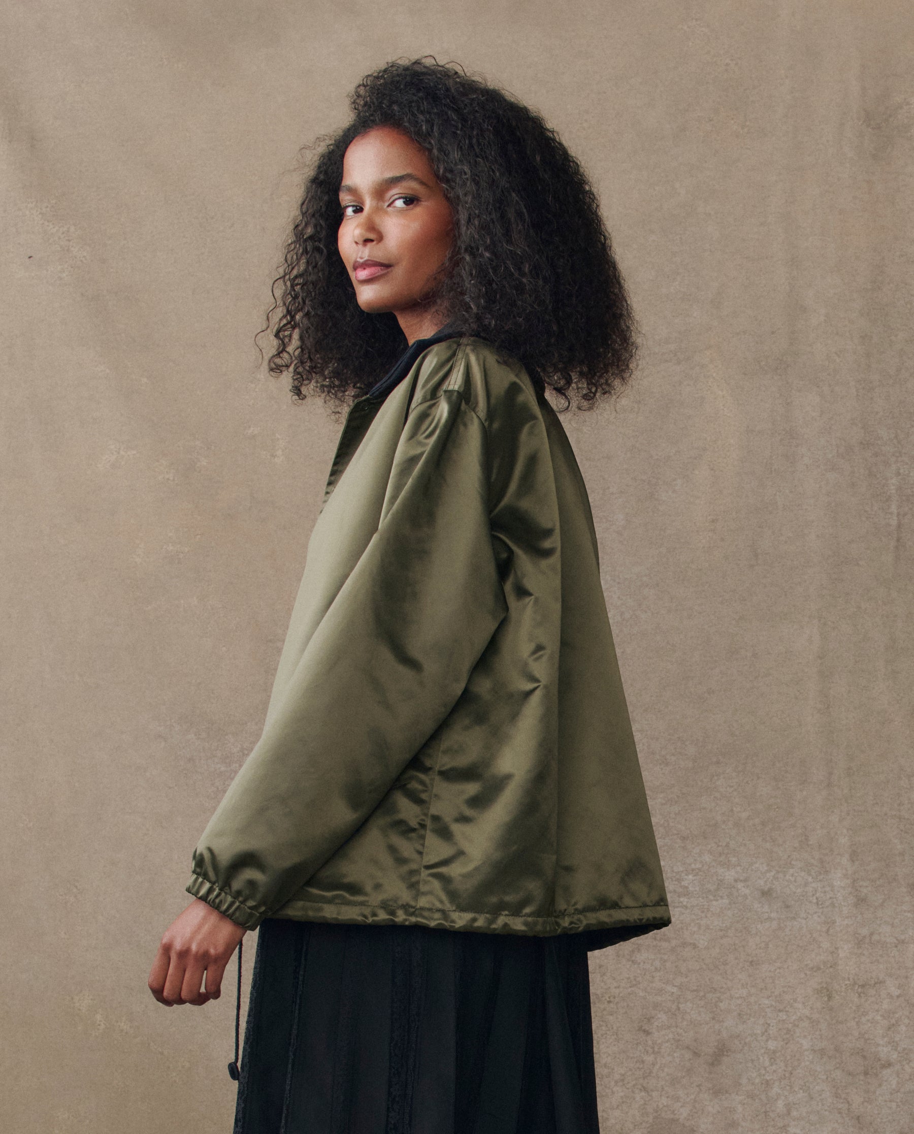 The Satin Coach's Jacket. -- Bright Army
