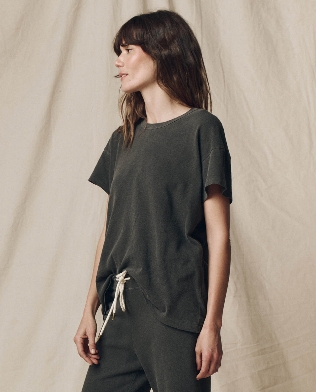 The Boxy Crew. Solid -- Washed Black