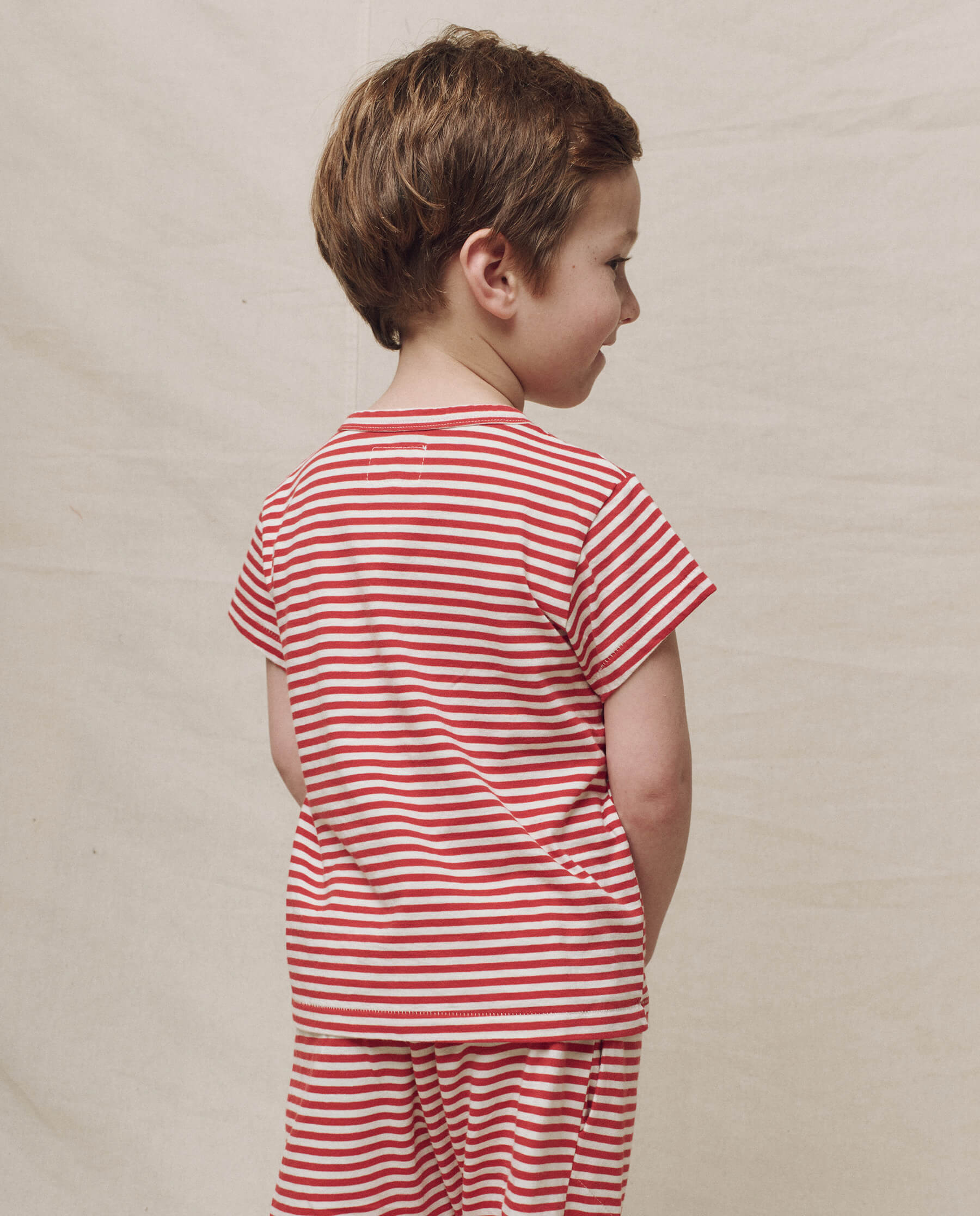 The Little Boxy Crew. Novelty -- Sun Cherry Stripe